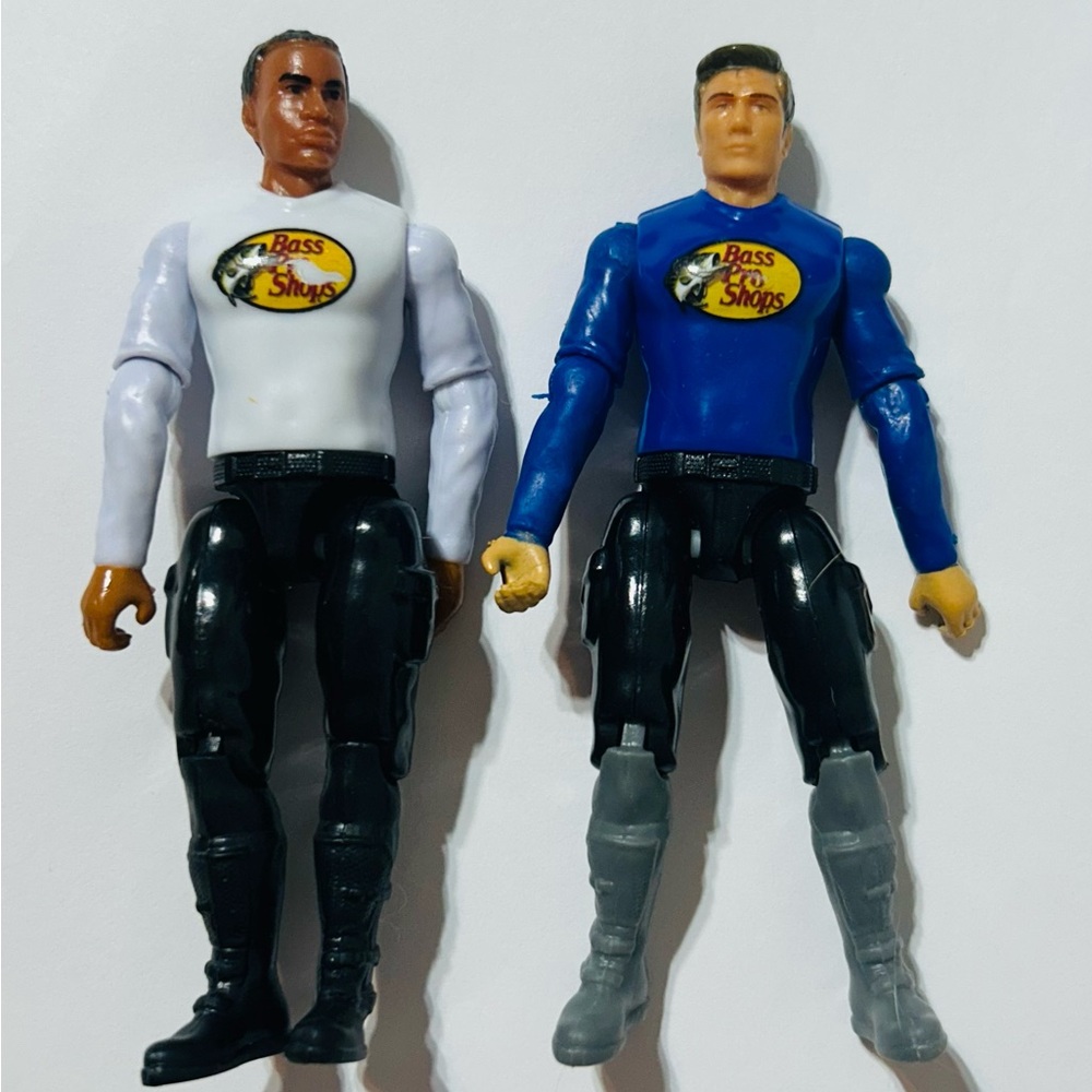 Children’s Action Figures Bass Pro Shops White and Blue